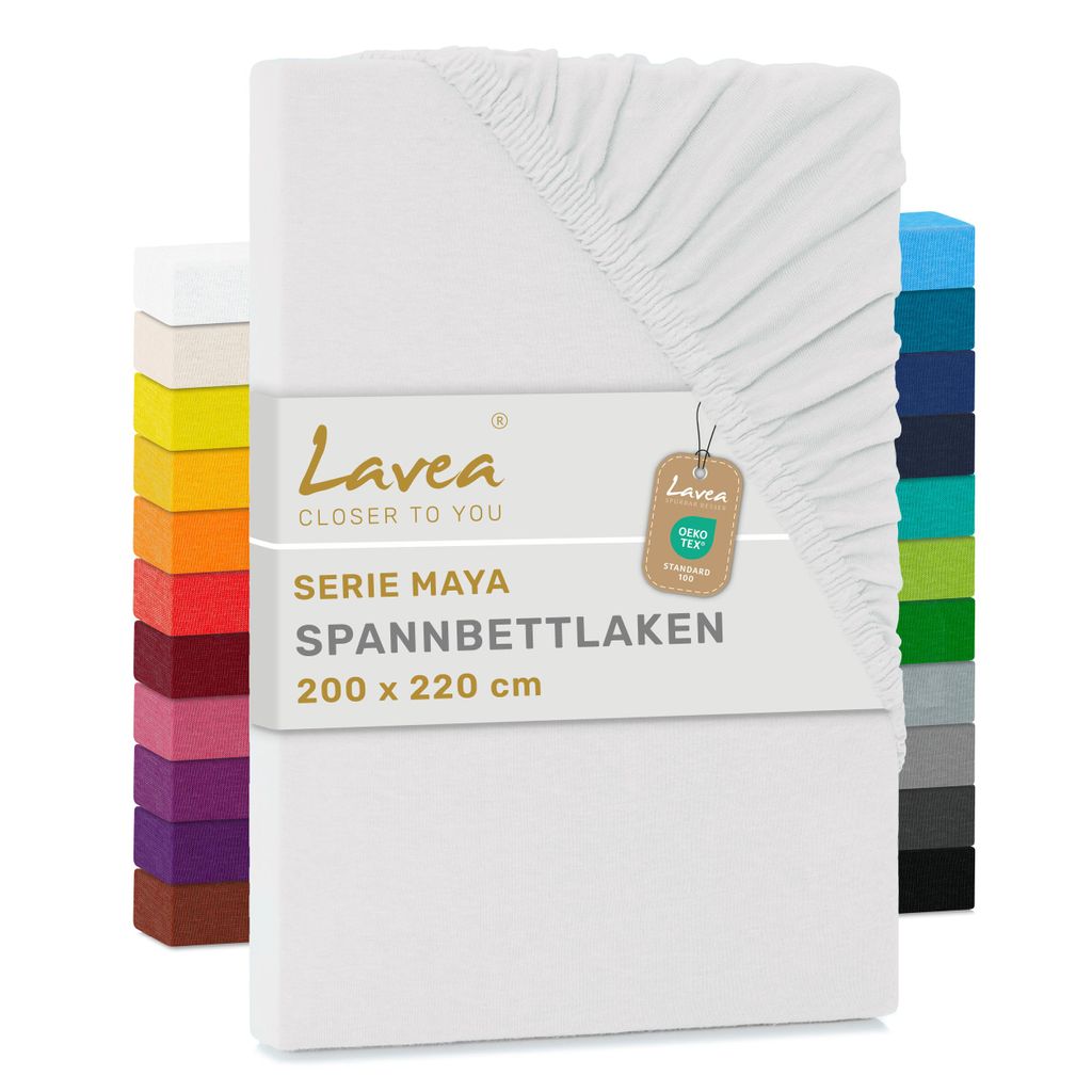Lavea® Pościel satynowa na materac, 200x220 cm, wzór Maya, Zdjęcie produktu 
