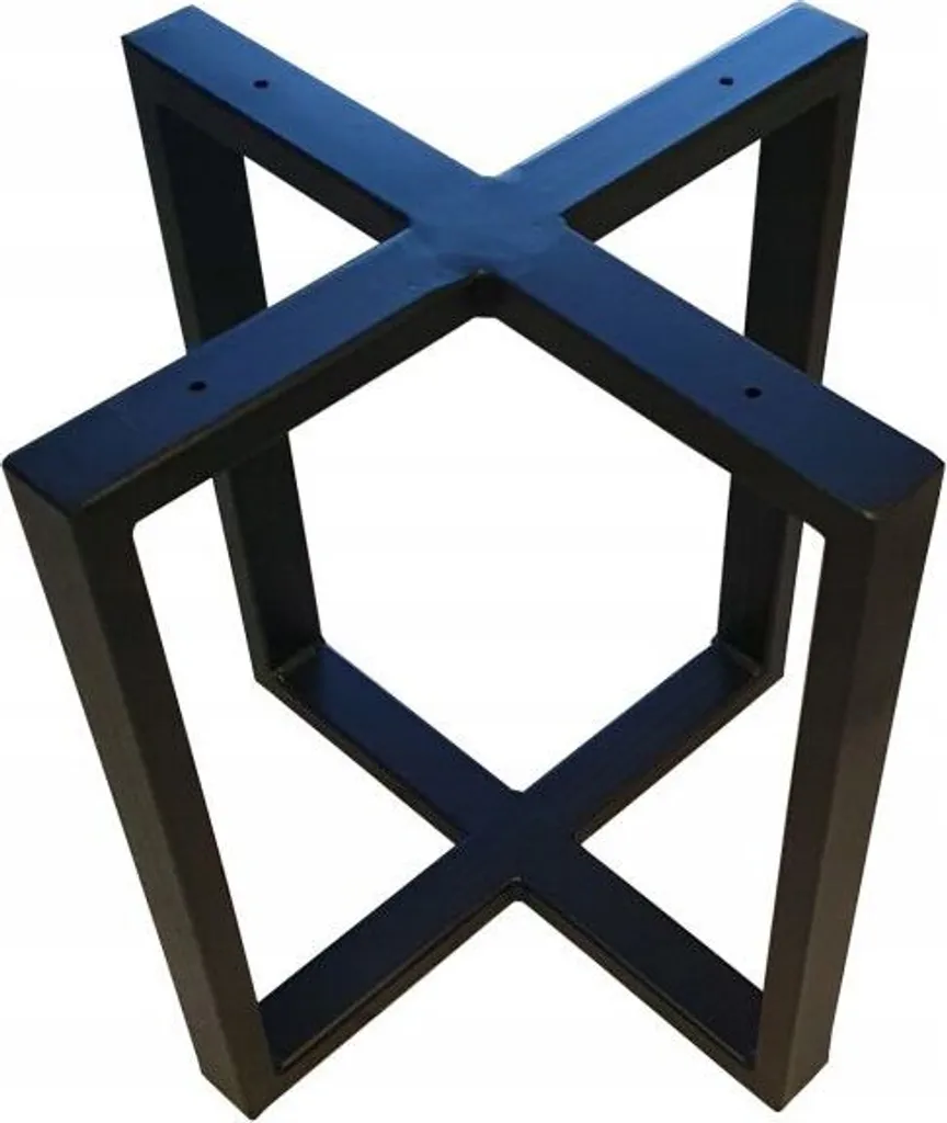 Pied de table basse stable 45x45cm métal lourd pour corriger table instable