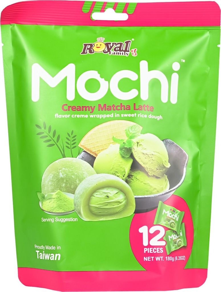Royal Family Mochi Creamy Matcha Latte 180g Produktbild 