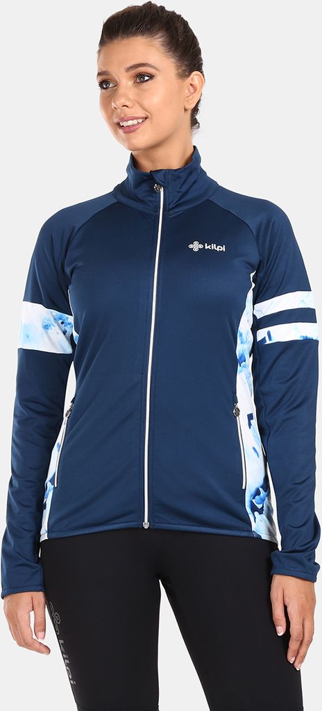 Elastisches Sweatshirt für Frauen KILPI JUNIE-W, DUNKELBLAU, Größe 54