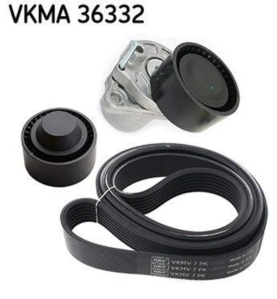 Entretien OPEL Vivaro B : Kit courroie SKF VKMA 36332 haute qualité