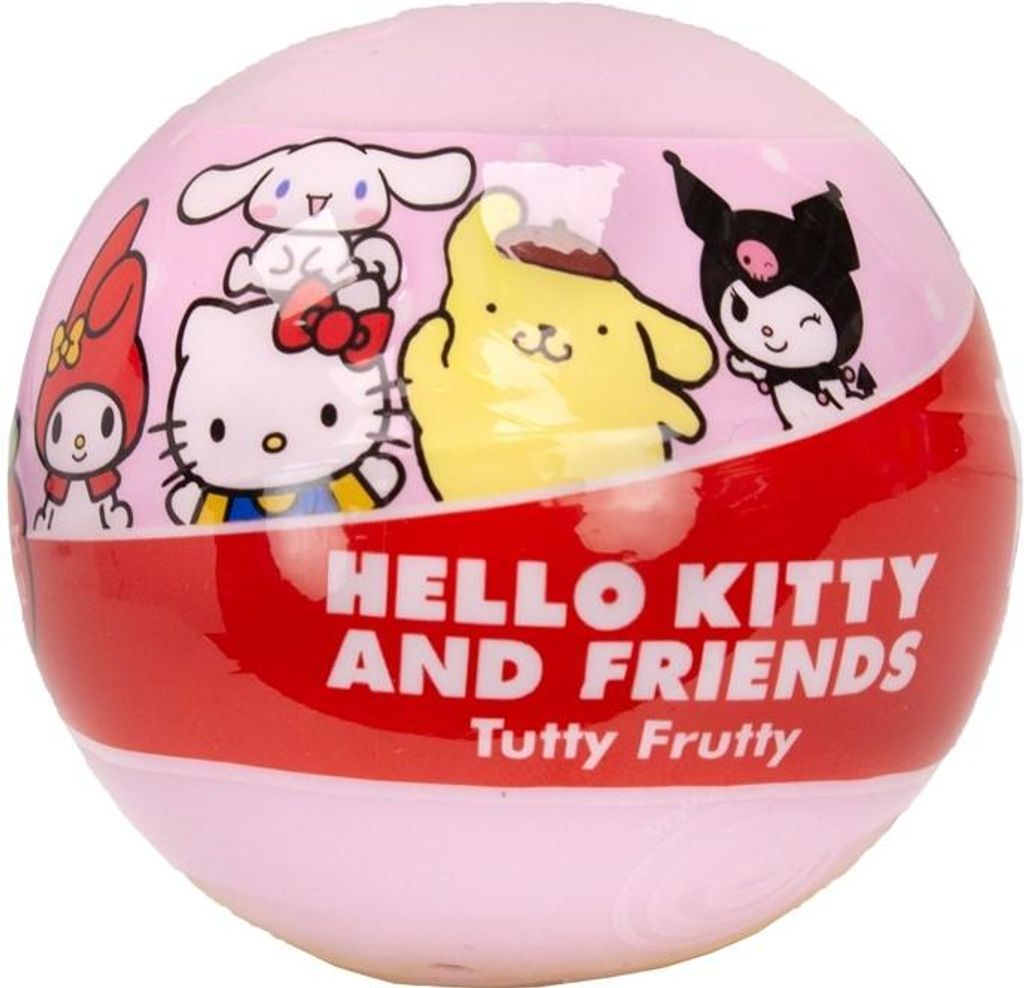 1 x Hello Kitty and Friends – Minifigur in Kapsel – Tutty Frutty (Überraschungsball), ca. 65mm