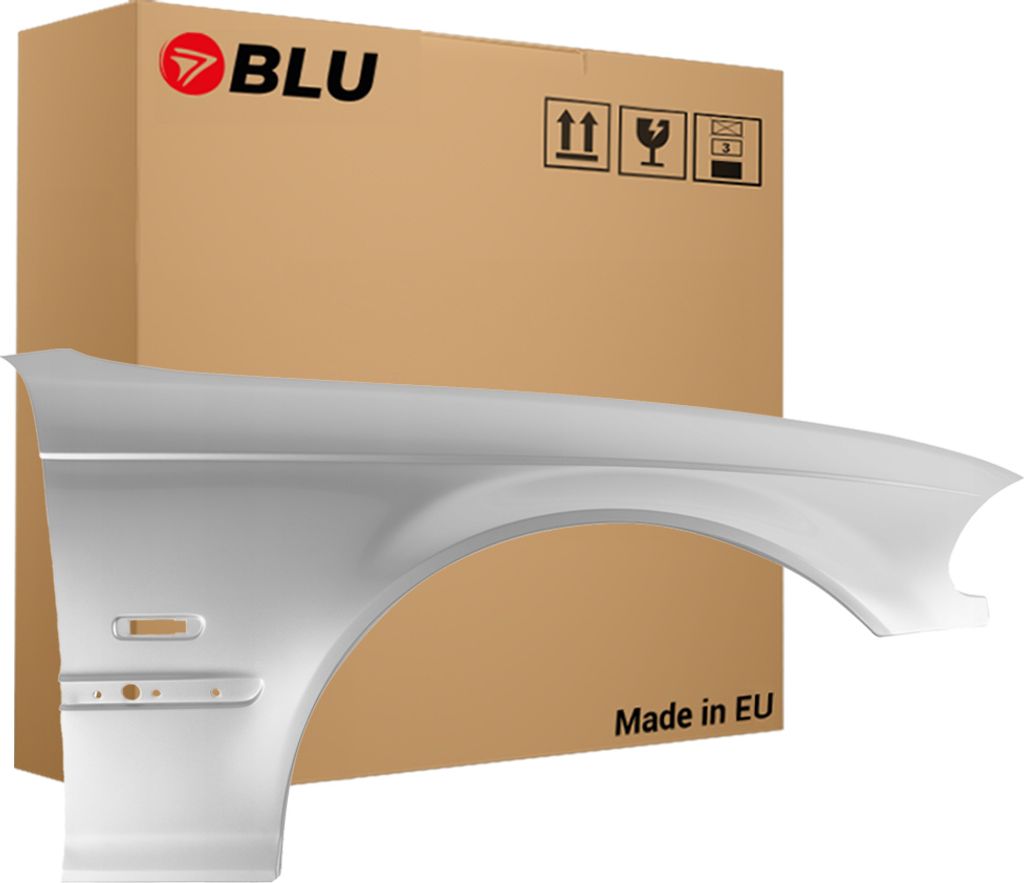 BLU Kotflügel Passend für BMW 3 E46 354 Rechts Silber Produktbild 
