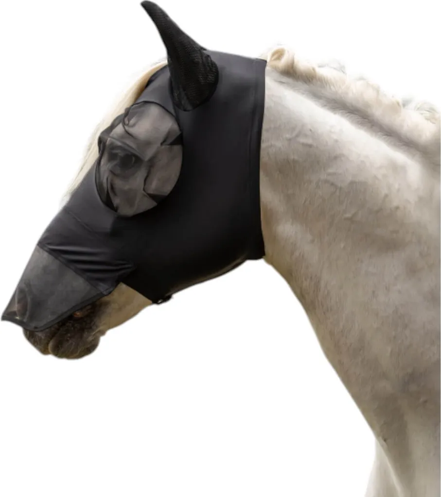BUSSE Maschera Antimosche Twin Fit Flexi Plus WB Nero - Comfort Top