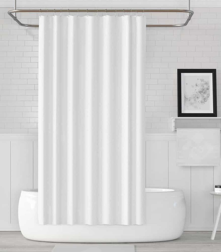 Rideau De Douche 180 X 200 Cm, Rideau Baignoire Avec 12 Anneaux