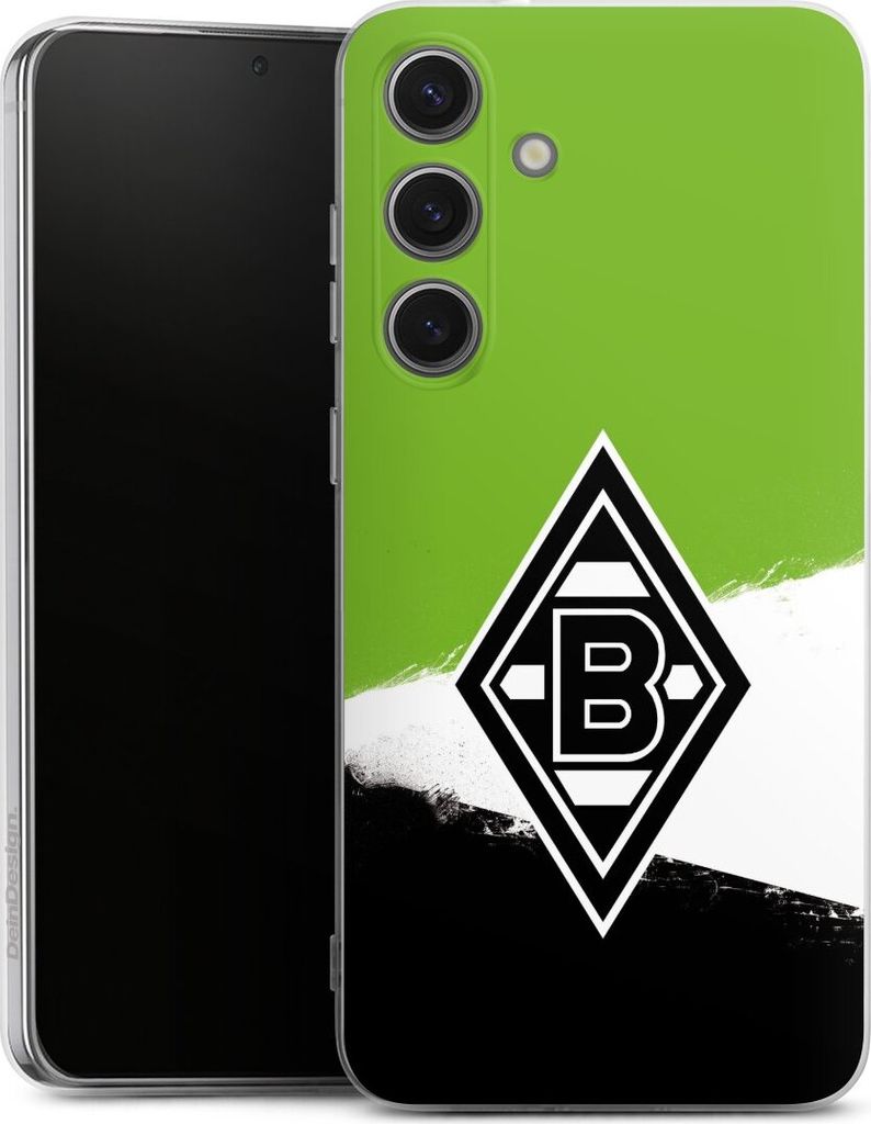 DeinDesign Handyhülle für Samsung Galaxy S25+ Silikon Hülle Case Smartphone Schutzhülle Borussia Mönchengladbach Offizielles Lizenzprodukt BMG