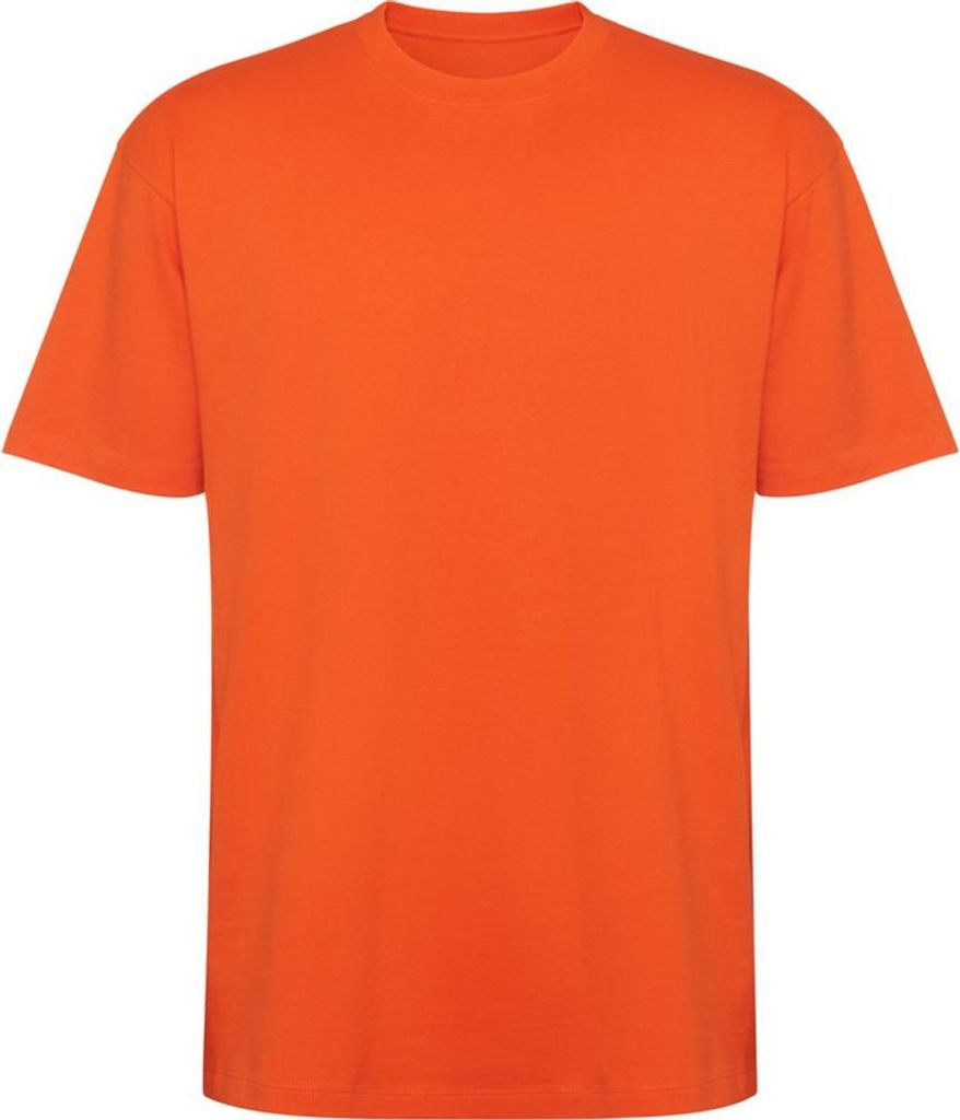 Roly - "Bull" T-Shirt für Herren/Damen Uni kurzärmlig PF4766 (M) (Feuer Orange)