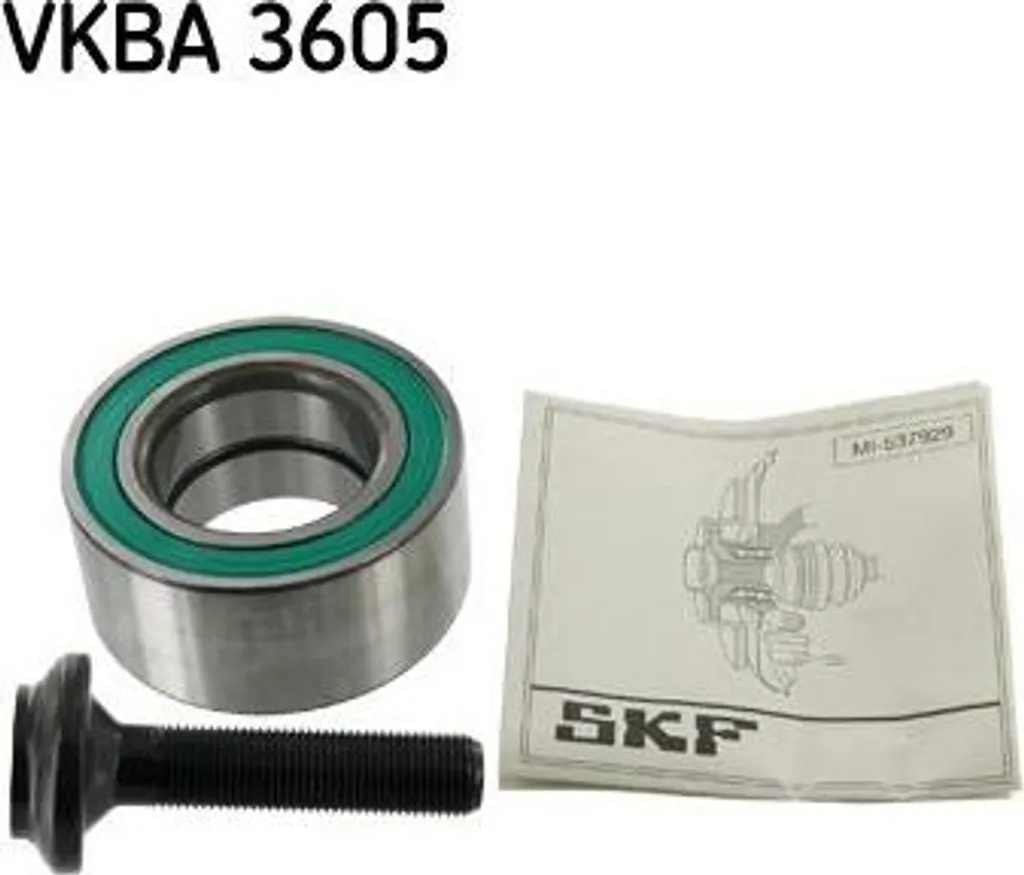 Kit Roulement de Roue SKF VKBA 3605 pour Audi A4 8E 8H - OE 4D0407625E