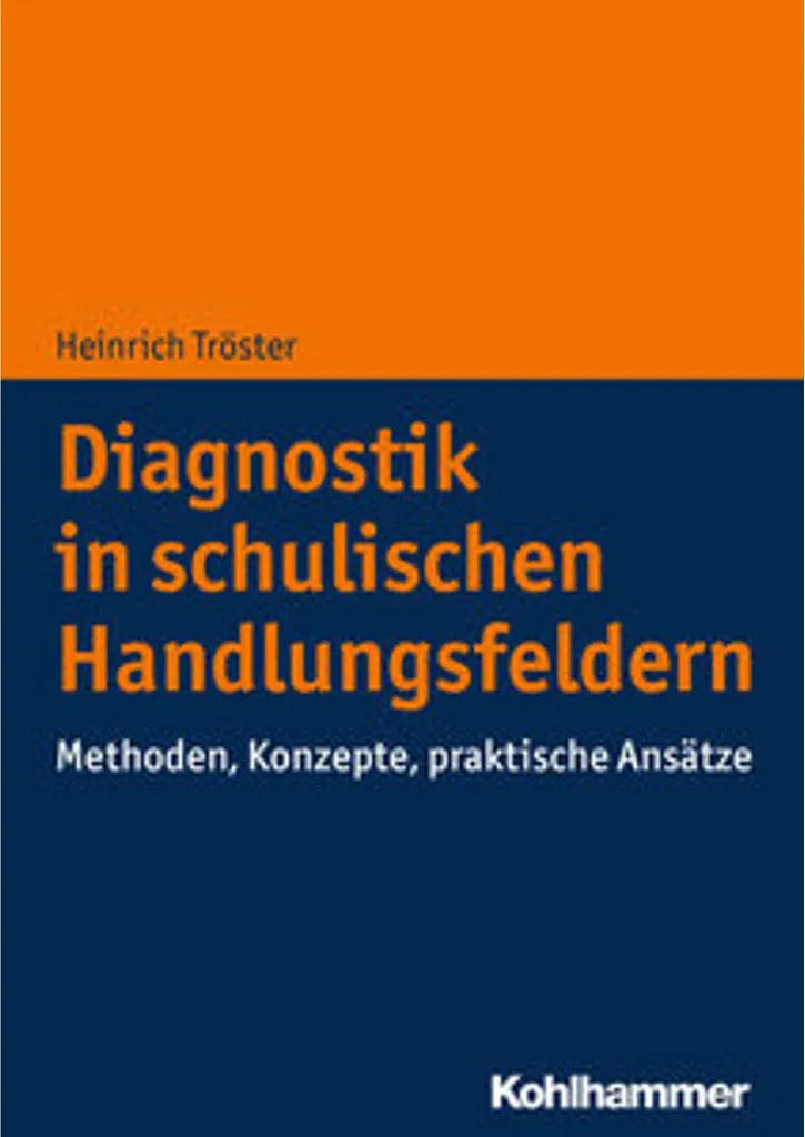 Livre Diagnostik in schulischen Handlungsfeldern pour l'évaluation