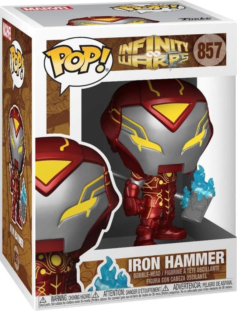 Funko POP! Marvel Infinity Warps - Iron Hammer #857 Immagine del prodotto 