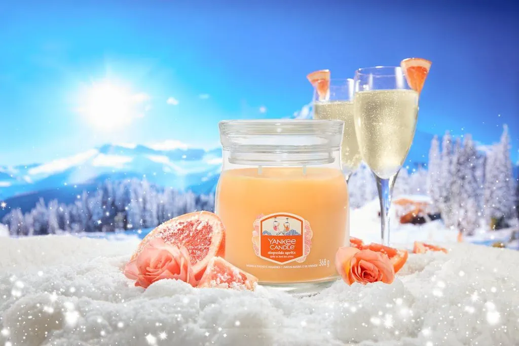 Yankee Candle Slopeside Spritz 368g | Candela Profumata Agrumata