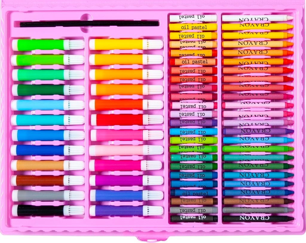 Maaleo 9174 Zestaw artystyczny Mega Art Set 168 szt. różowy Zdjęcie produktu 24