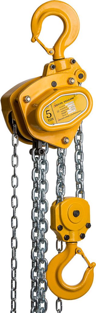 DELTA YELLOW Stirnradkettenzug - 5t mit 6m Hubhöhe