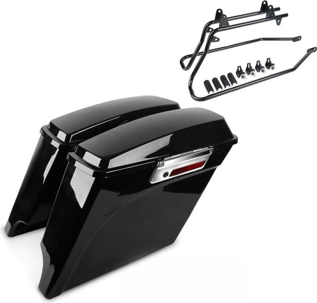 Koffer Set für Harley Davidson Dyna Switchback 12-16 Seitenkoffer Stre