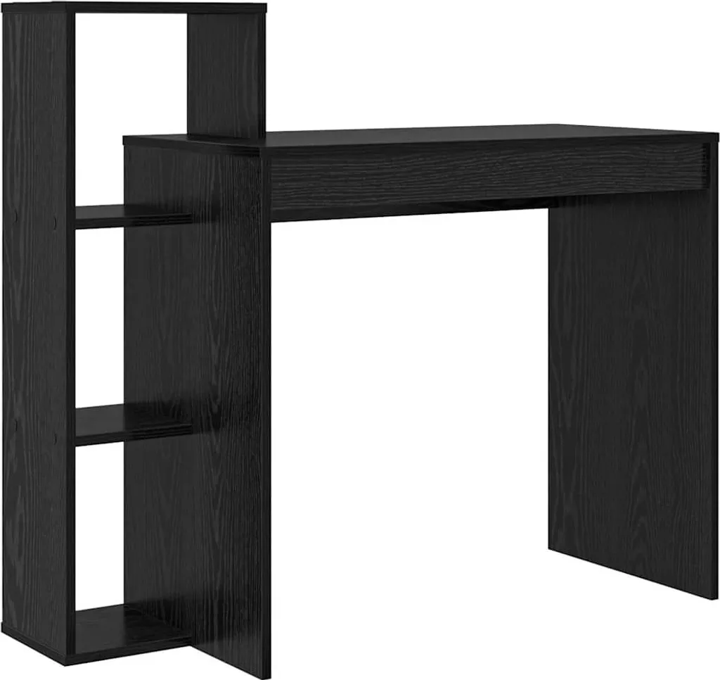 Scrivania Porta PC Rovere Nero 100cm - Comfort Smart Working