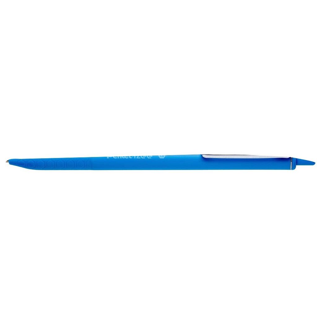 24 bolígrafos Pentel iZee BX470-S, color azul, tinta azul Imagen del producto 