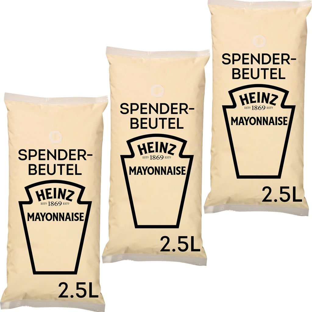 Heinz Maionese cremosa mediamente densa 3x 2500ml Immagine del prodotto 