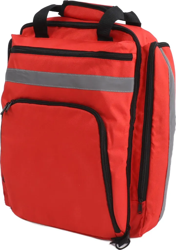 Sac de premiers secours de grande capacité avec compartiments modulables