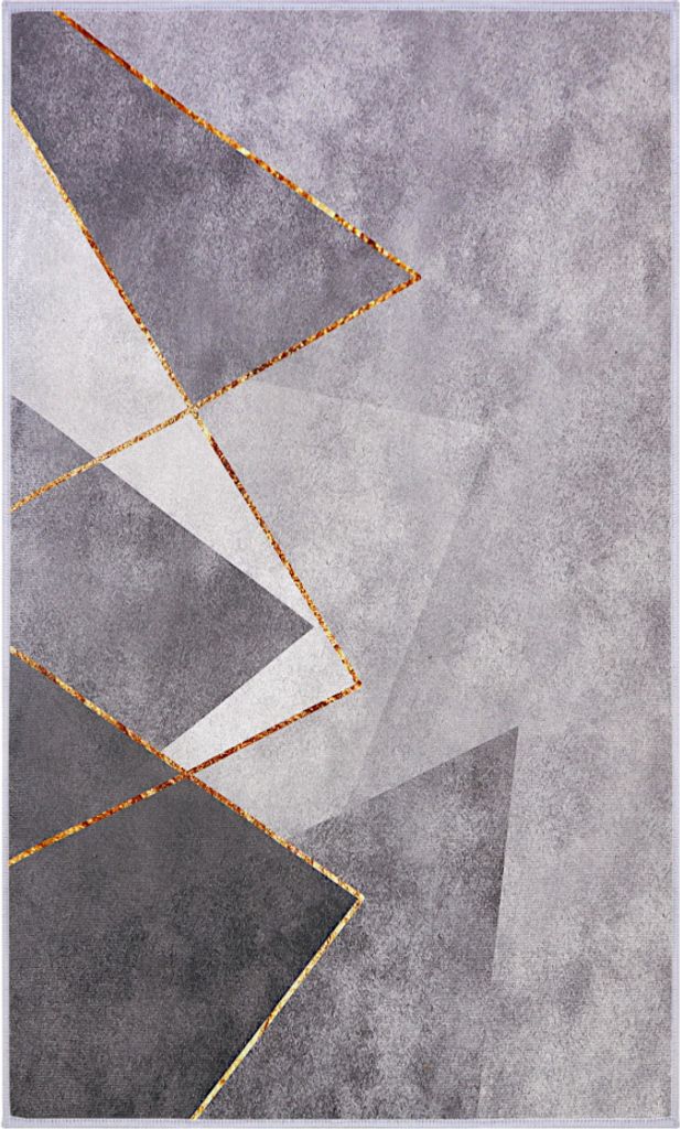 Designer Teppich Modern Wohnzimmer waschbar & rutschfest - Fancy VIII - Fußbodenheizung geeignet 50x80 cm