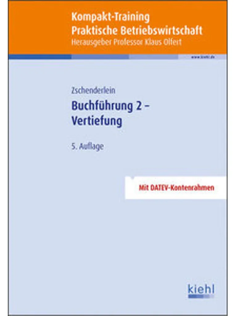 Méthode Kompakt-Training Buchführung 2 avec exercices et corrigés détaillés