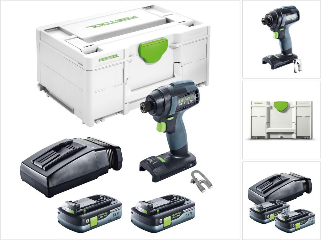 Festool Visseuse à choc sans fil TID 18 HPC 4,0 I-Plus Image du produit 
