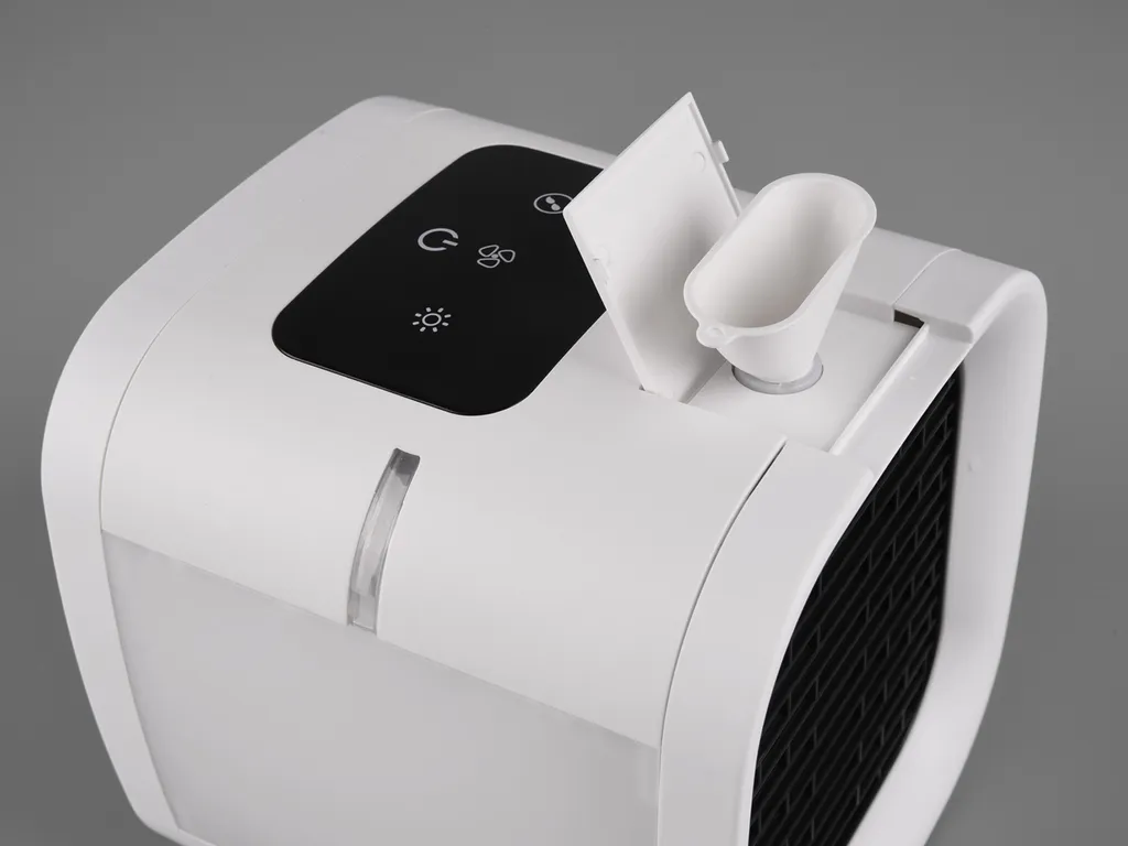 Ventilatore Portatile USB con Acqua e LED - Raffrescatore Desktop 3-in-1 - 6