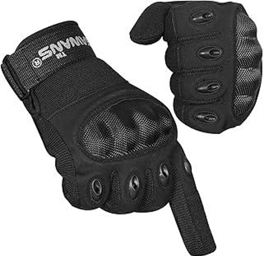 SAWANS Motorradhandschuhe Motorrad Sport Vollfinger ATV Reiten Herren Damen Hart Knuckle Touchscreen MTB Mountainbike Outdoor Rennrad Wandern Fahrr...