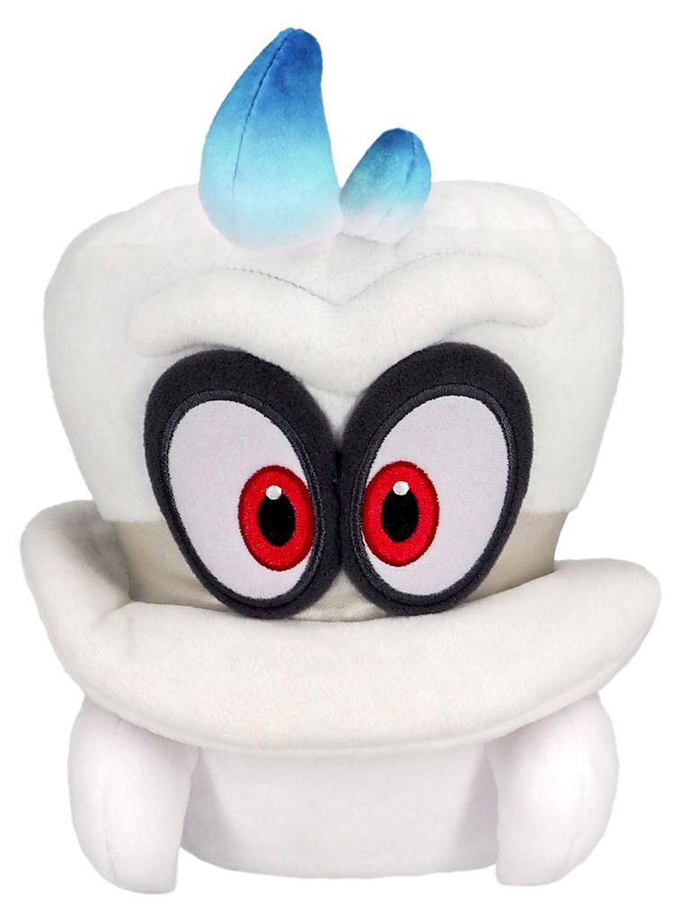 Super Mario Odyssey-cappy Teddybär Weiß  Kinder Weiß One Produktbild 