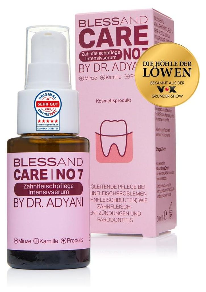 BLESSAND CARE Zahnfleischpflege Intensivserum NO 7by Dr. Produktbild 