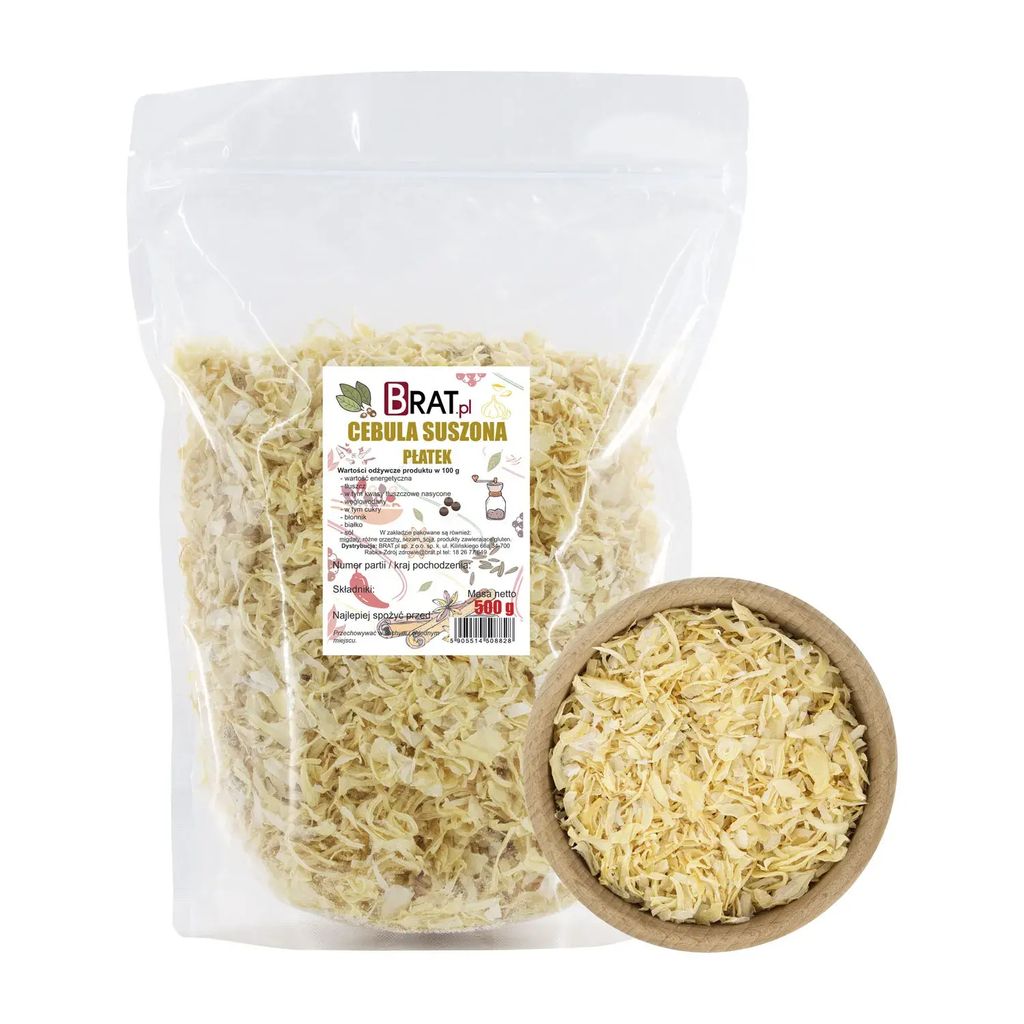 Sušené cibuľové vločky 500g Obrázok produktu 
