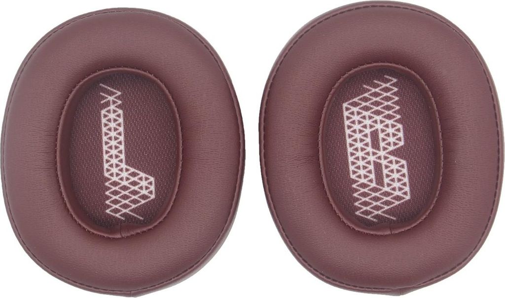 INF Proteinleder Ohrpolster Ersatz für JBL LIVE 500BTNC Kopfhörer (2 Stk) Rot