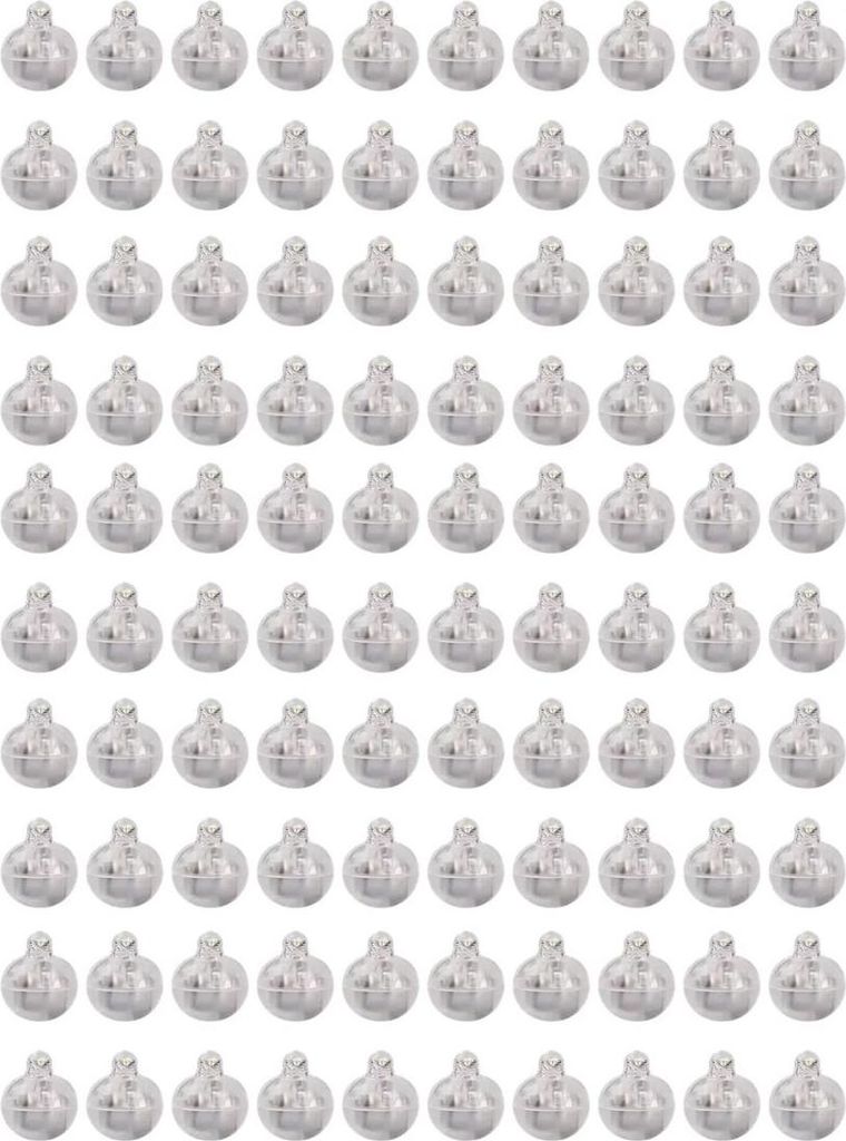 100 Stück LED-Kugellichter, wasserdicht, farbenfroh, energiesparend, als Dekoration für Partys