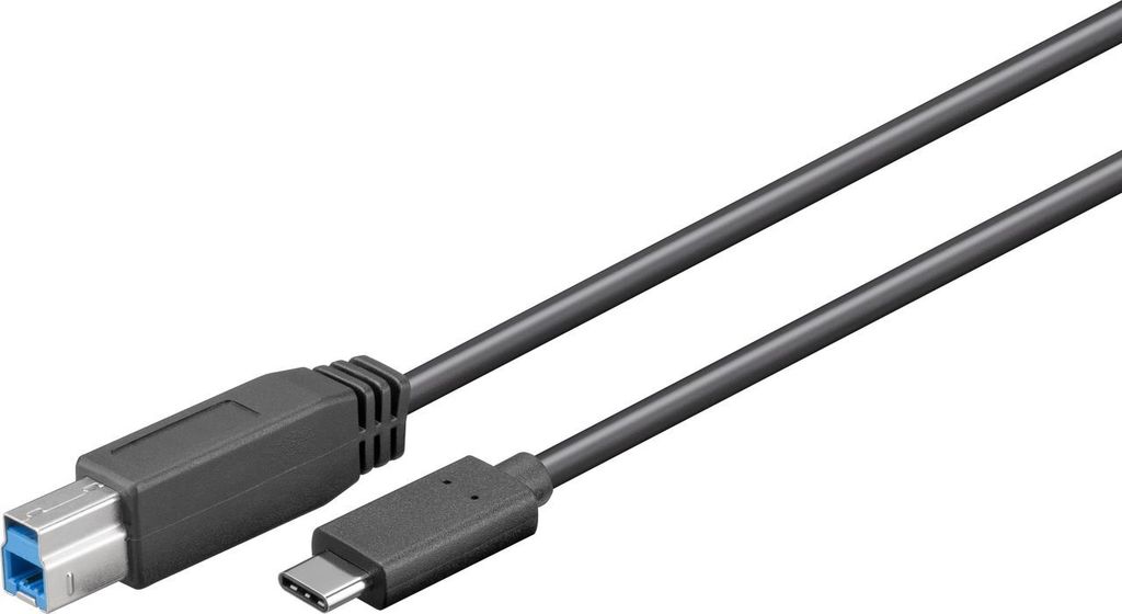 Goobay 67986, 1 m, USB B, USB C, USB 3.2 Gen 1 (3.1 Gen 1), Obrázok produktu 