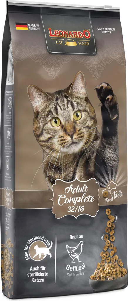 Leonardo Adult Complete 32/16 15 kg | Il Benessere nel Piatto del Gatto