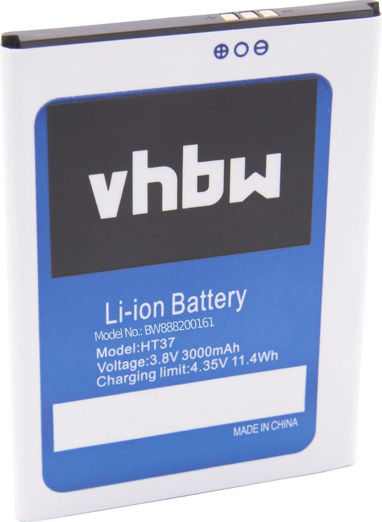 vhbw Akku kompatibel mit HomTom HT37 Handy Smartphone Produktbild 