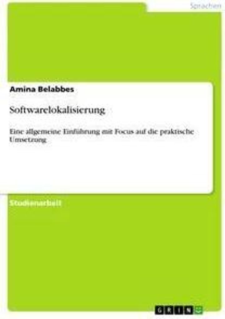 Softwarelokalisierung