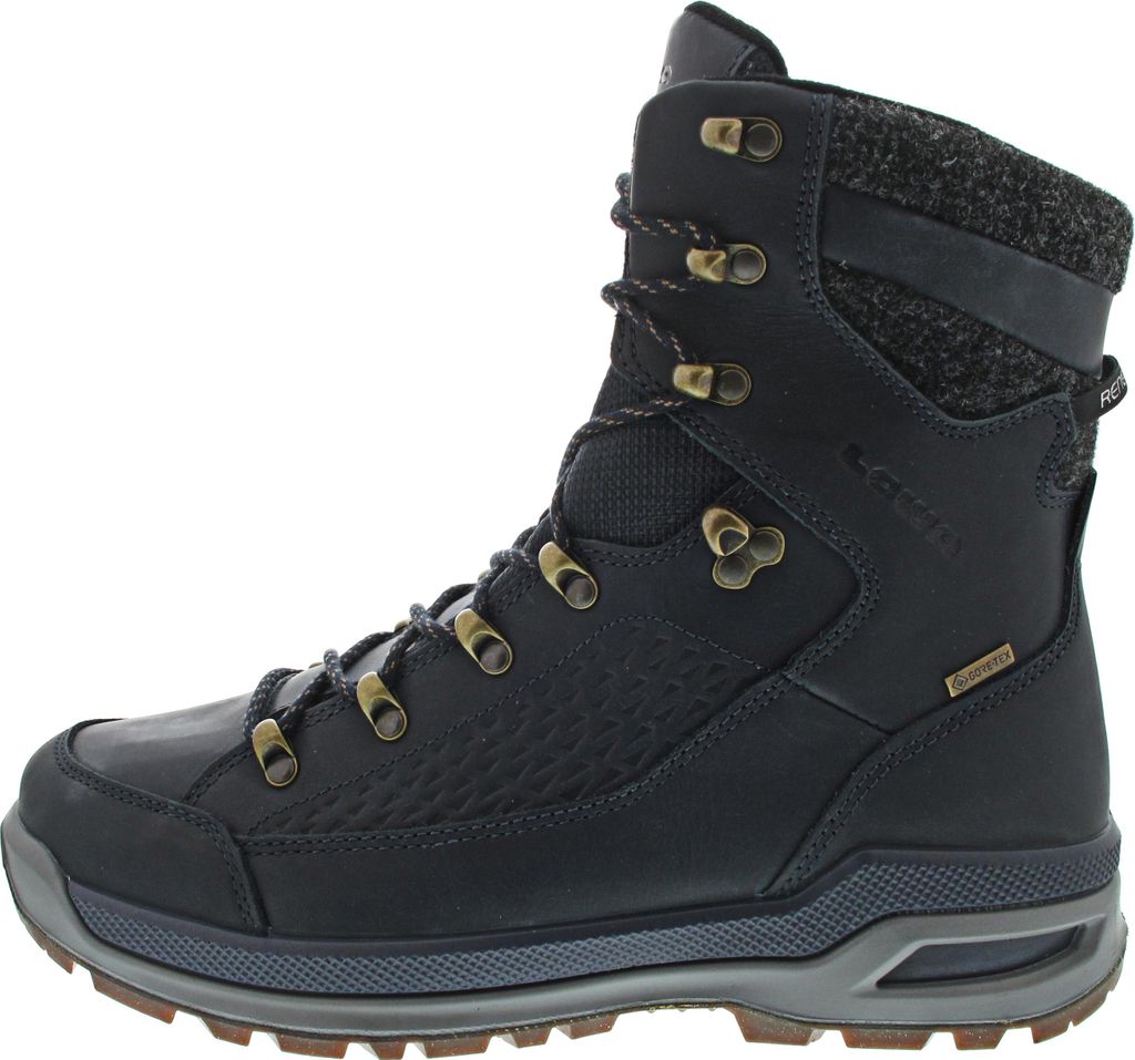 LOWA RENEGADE EVO ICE GTX, Männlich, Erwachsener, Grau, Navy, Outdoor-Stiefel, Walken, Wandern, Deutsch