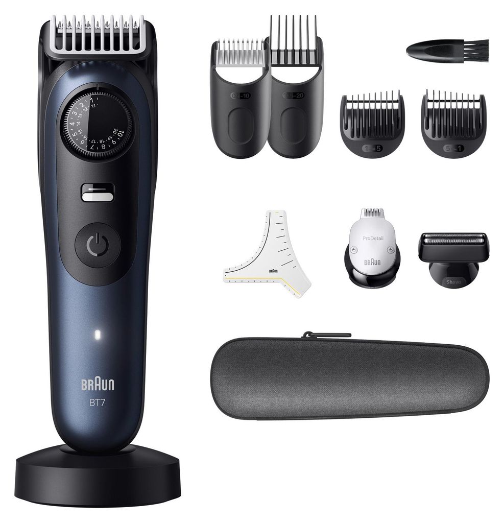 TONDEUSE ET TRIMMEUR À BARBE BRAUN, modèle AIO7540, Image du produit 