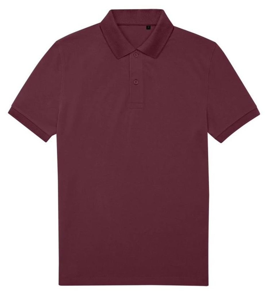 B&C - "My Eco" Poloshirt für Herren FK2831 (3XL) (Burgunderrot)