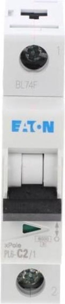 Leitungsschutzschalter 1P C 2A 6kA AC PL6-C2/1 286528 Produktbild 