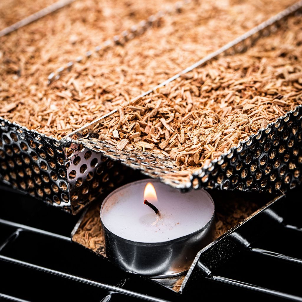 BBQ-Toro Kaltraucherzeuger für Sparbrand, Edelstahl Produktbild 2