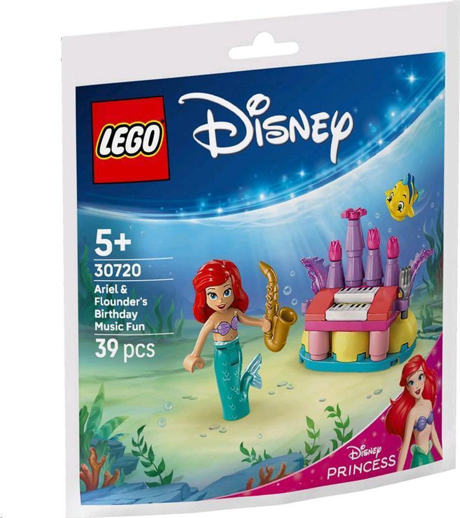 LEGO Disney Princess 30720 Verjaardagsmuziek van Ariel en Image du produit 
