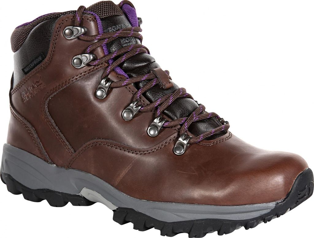 Regatta Bainsford Wanderstiefel Damen (Chestnut/Alpine Purple) Größe 40