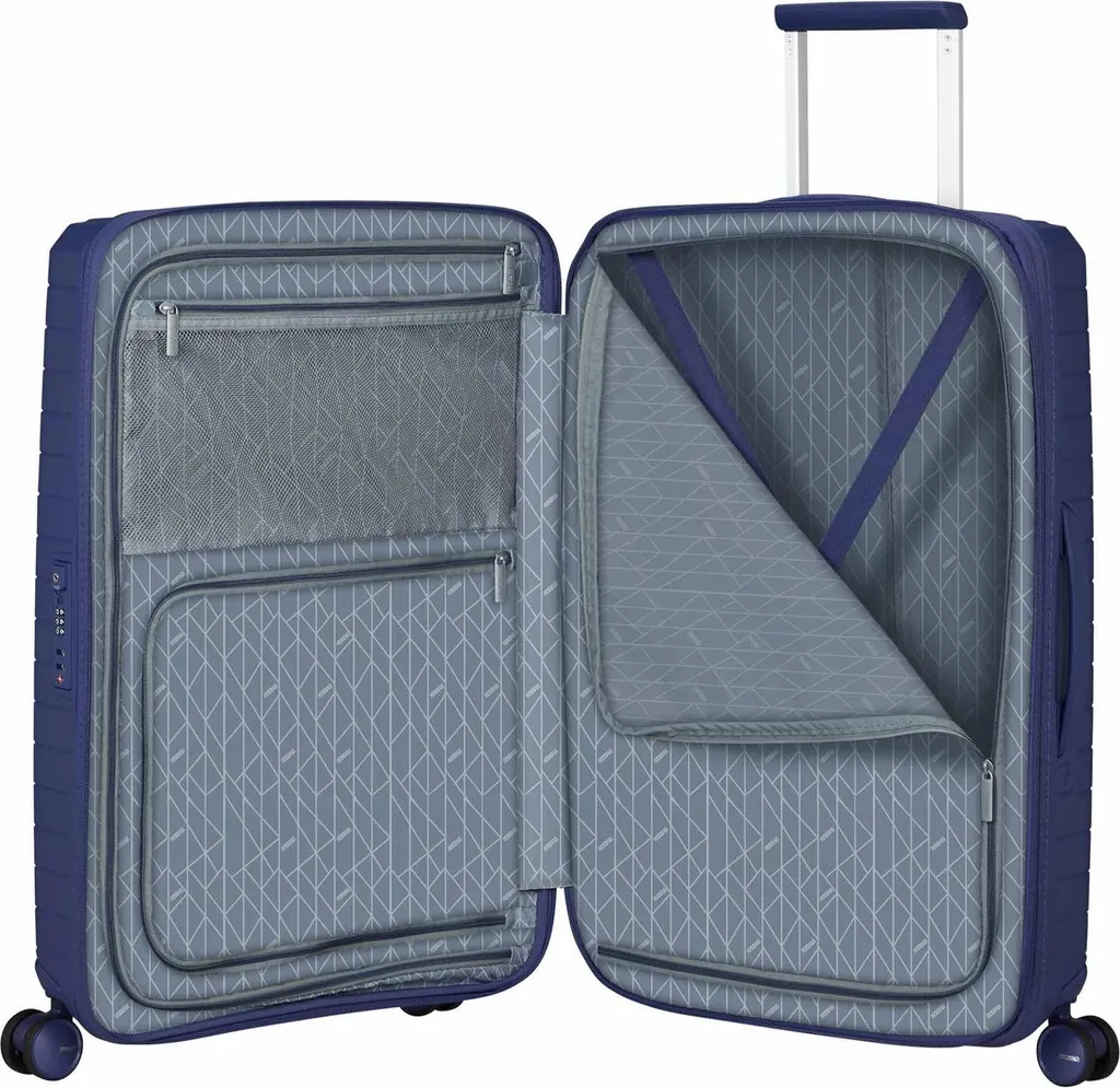 Valise Spinner 68 TSA extensible Fastforward violette ultra légère - 9