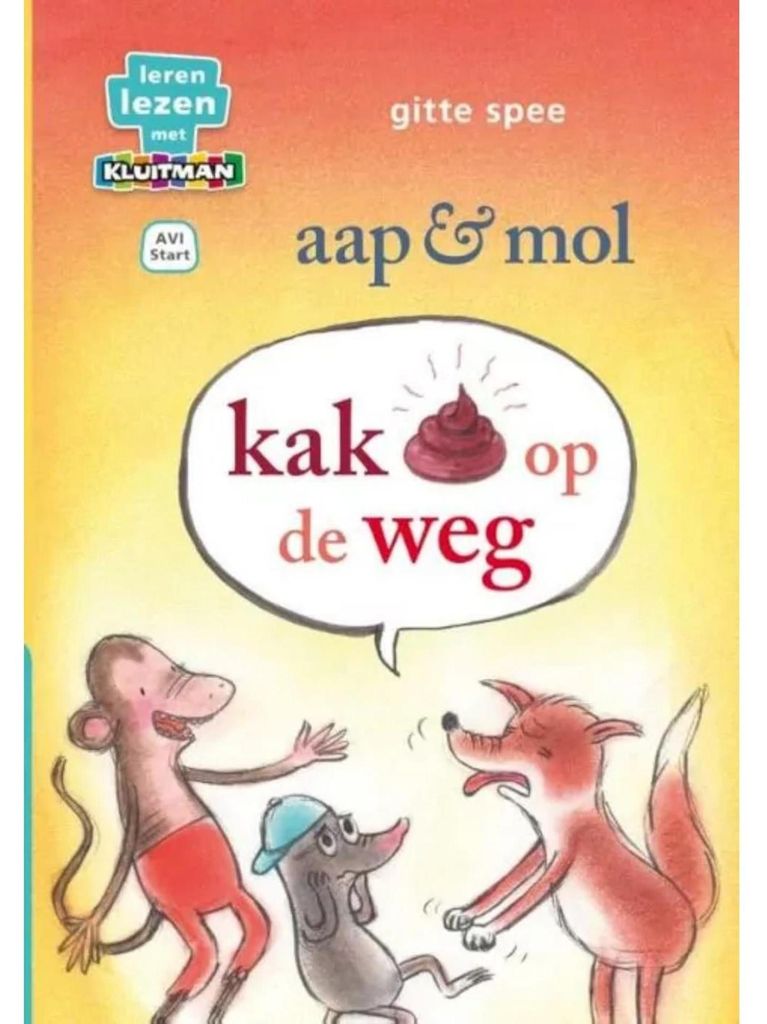 Herausgeber Kluitman Monkey Mole Poop on the Road Avi Start