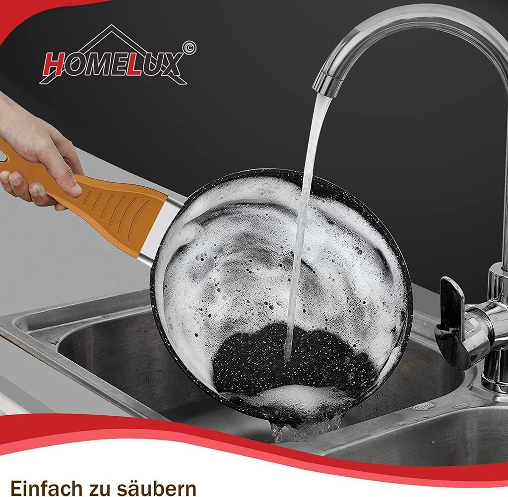 15-Tlg Topfset Pfannenset Kochtopfset Topfset Induktion, Produktbild 6