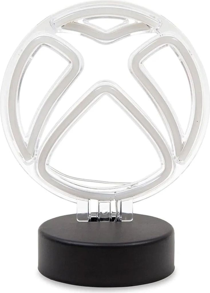Tischleuchte Xbox Logo neon weiß 22,8 cm