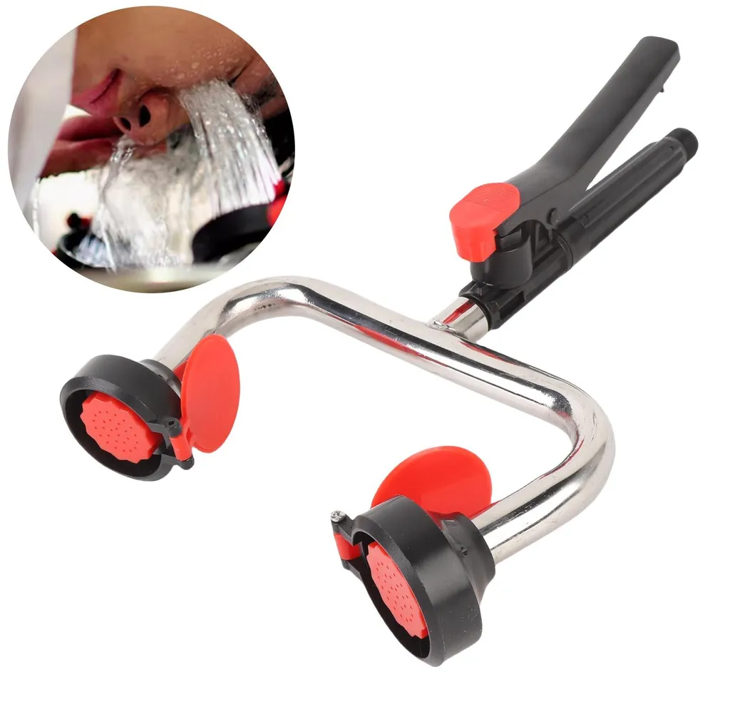 Kit douche oculaire secours : solution contre projections chimiques - 12