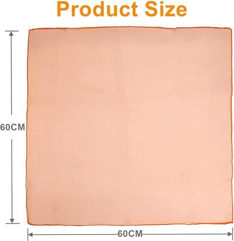 XIANGLONGY 20 Jongliertücher - Bunte Chiffontücher Für Tanz & Spiel