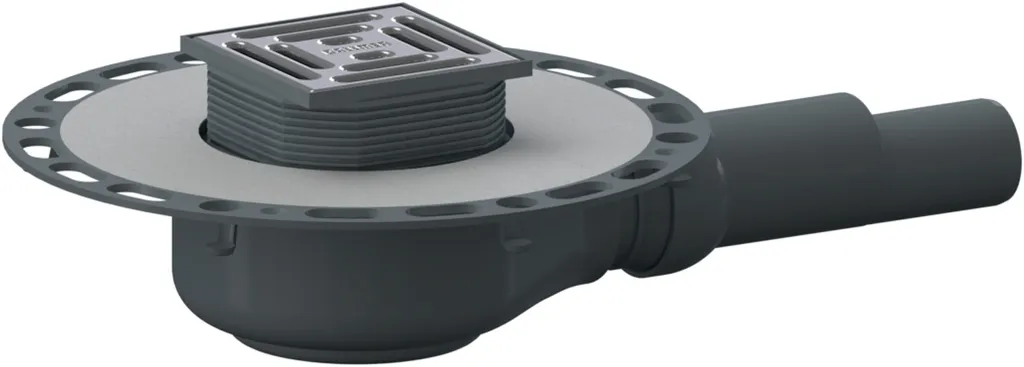 Dallmer Tisto Plan K10 Siphon de Sol DN40/DN50 100x100mm Horizontal